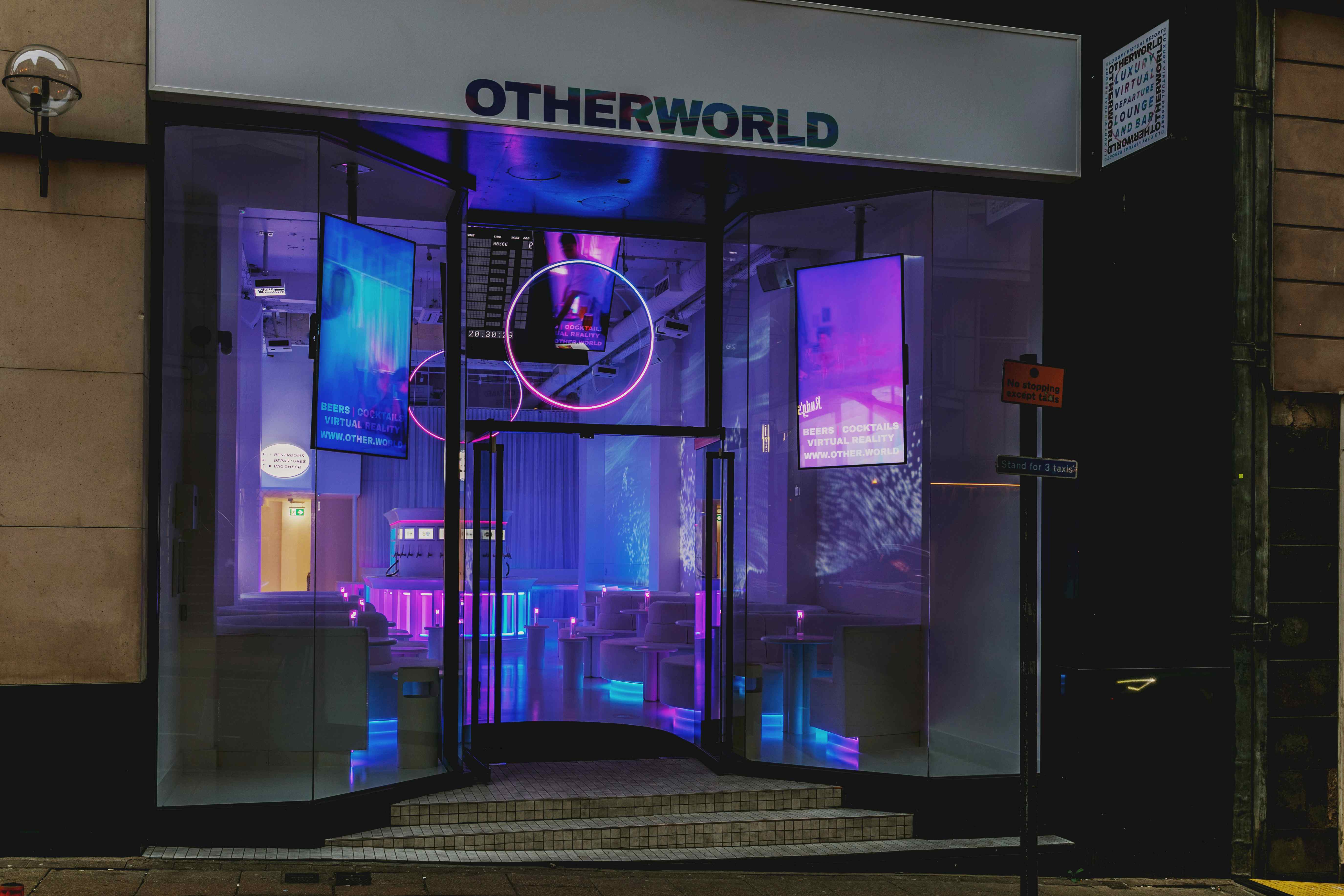 Hire Immersive bar & event space with VR setup, OTHERWORLD VR Birmingham • HeadBox